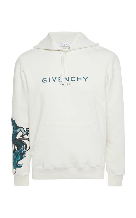 givenchy capricorn hoodie white|Women's Designer Sweatshirts & Hoodies .